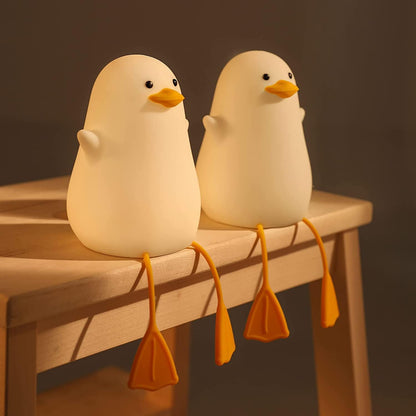 LAMPARA CON FORMA DE PATITO