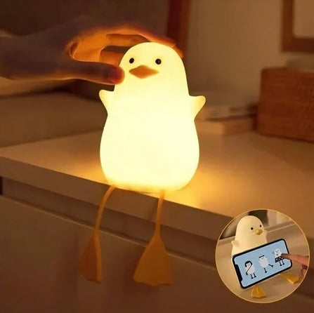 LAMPARA CON FORMA DE PATITO